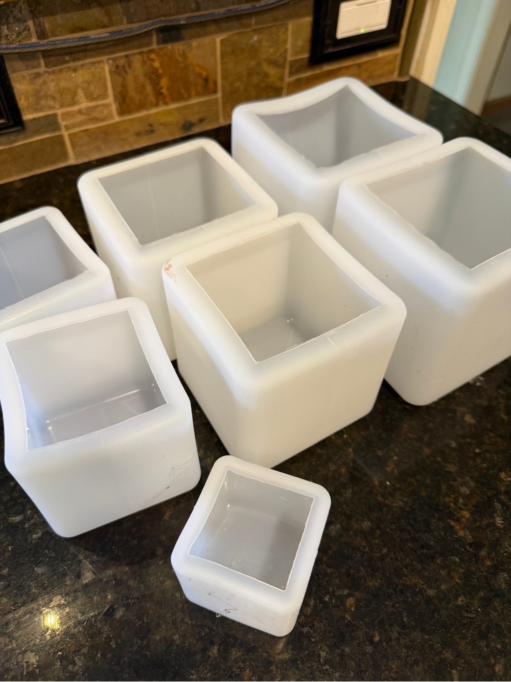 Resin cold cubes- 7 Pieces